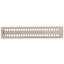 Patch panel modular blindado cat6a cat6 cat5e belden ax104564 48 puertos rj45 (vacío) estilo keyconnect titanium 2 unidades de r
