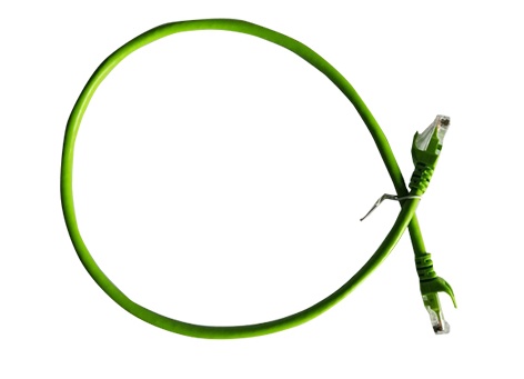 Patchcord utp enson p6006e serie pro 100-ii 100% cobre color verde 60cm para mejor identificacion de soluciones en racks y gabin