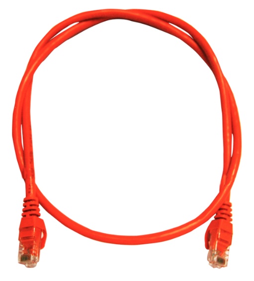 Patchcord utp enson p6009o serie pro 100-ii 100% cobre color naranja 90cm para mejor identificacion de soluciones en racks y gab