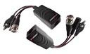 Transceptor hd folksafe, transmisor/receptor de video, audio y voltaje(12v/24v, dc/ac),compatible con todos las marcas de cámara