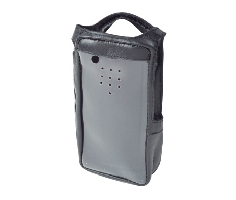 Funda de piel reforzada, con frente transparente para series nx-1000.