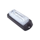 Luz Auxiliar Ultra Brillante Epcom X13 De 4 LEDs Color Rojo Con Mica Transparente
