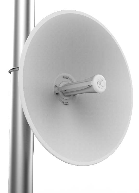 Epmp force 300-25 para zonas con alta interferencia, hasta 600+ mbps, 4910-5970 mhz, wave2, antena de 25 dbi, muy baja latencia 