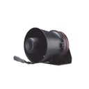 Bocina de uso Rudo para Motocicleta de 100 W Alto Rendimiento y Base en Aluminio 8 Ohm de Impedancia