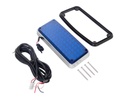 Luz de advertencia de 7x3", color azul, ideal para ambulancias 