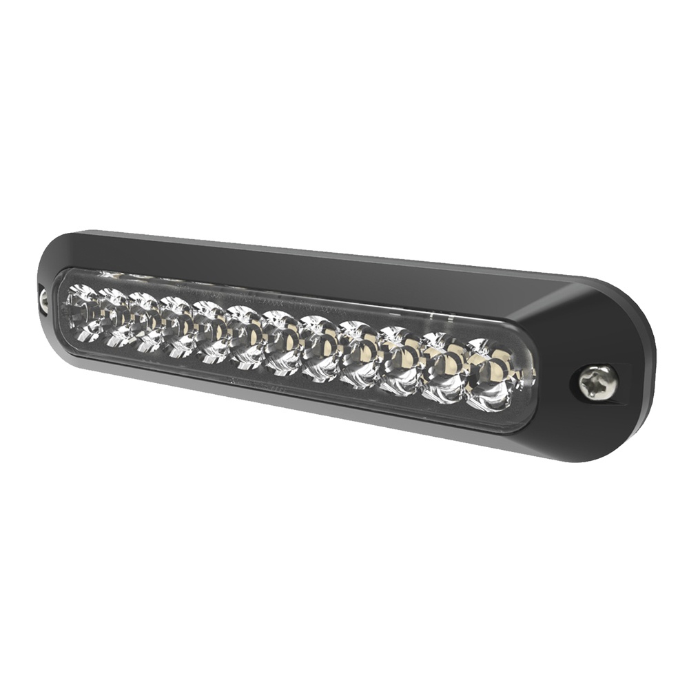 Luz perimetral , 12 leds ultra brillantes, color rojo / claro