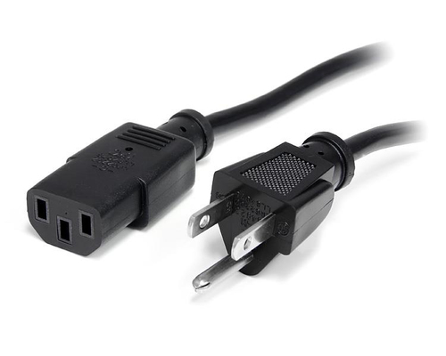 Cable 3.6m corriente para pc ordenador c13 a nema5-15p  .