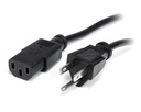 Cable 3.6m corriente para pc ordenador c13 a nema5-15p  .