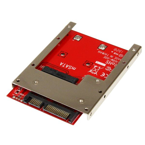 Adaptador convertidor de ssd msata a sata de 2.5 pulgadas