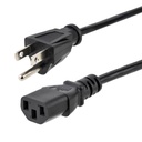 StarTech.com Cable de Poder NEMA 5-15P Macho - C13 Hembra, 3 Metros