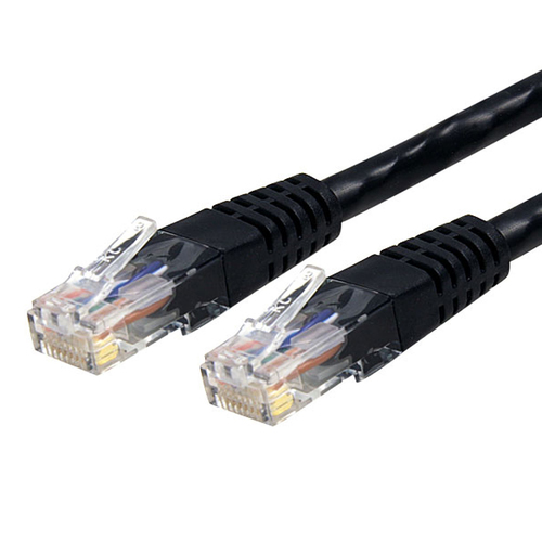 Cable 3m negro red gigabit etl cat6 ethernet rj45 utp moldeado