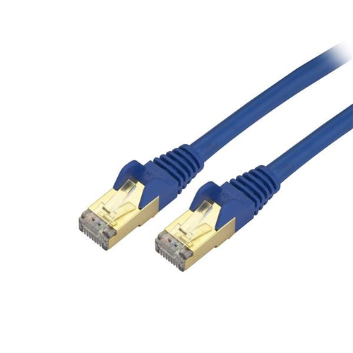 Cable de red ethernet cat6a bl lindado de 6m azul