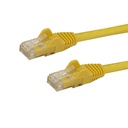 Cable red 1.8m amarillo cat6 e ethernet gigabit sin enganches