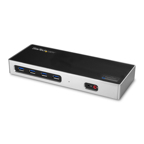 Docking station usb tipo c 2x d p o hdmi replicador usbc