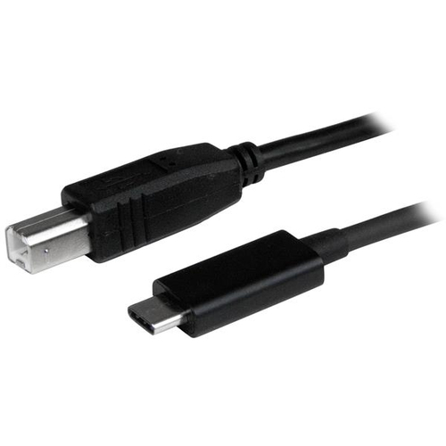 Cable de 1m usb 2.0 c a b usb type-c    .