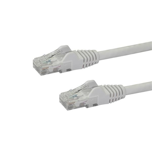 Cable 2m blanco red gigabit cat6 ethernet rj45 snagless