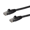 Cable de red ethernet 1m cat6 rj45 snagless gigabit negro