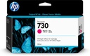 Hp 730 magenta 130ml tinta amplio formato p2v63a