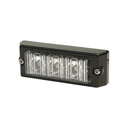 Luz auxiliar serie x3703, 3 leds, color azul