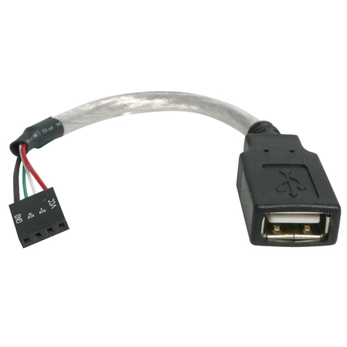 Cable 15cm adaptador extensor usb a idc 4pin placa madre