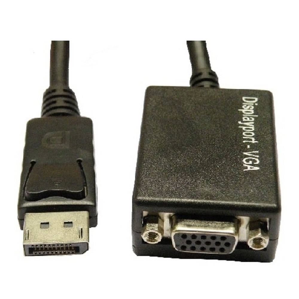 Adaptador DisplayPort BRobotix DisplayPort Macho - VGA Hembra