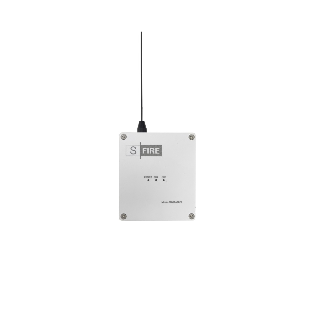 Receptor Inalámbrico SFIRE 2500 Metros de Cobertura 2 Salidas de Relevador tipo C
