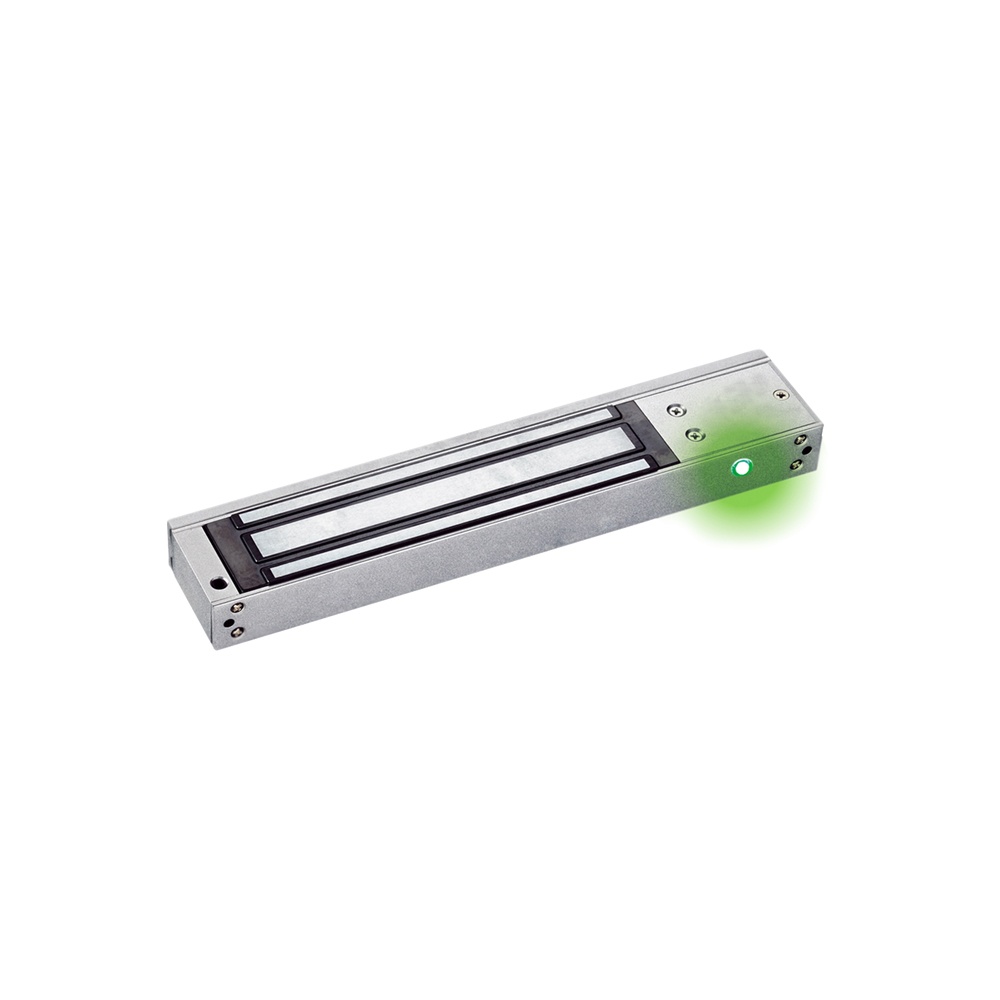 Cerradura Electromagnética AccessPRO MAG600NLED 18cmx3.88cm Hasta 280Kg