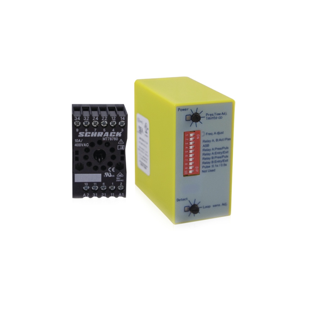 Sensor de masa mono canal / ideal para automatización de barreras vehiculares