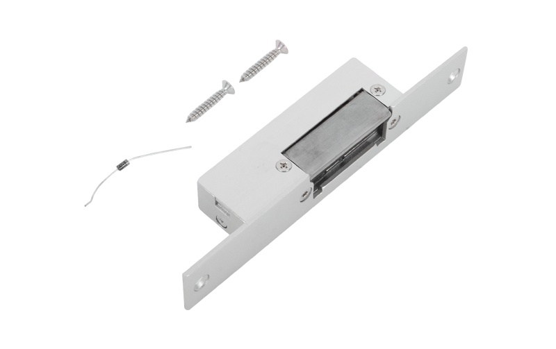 Contrachapa eléctrica cerrada en caso de falla ( fail secure)/ uso en interior
