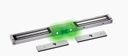Chapa magnética doble 600l lbs (x2) con led ultra-brillante/ libre de magnetismo residual / sensor de estado de la placa