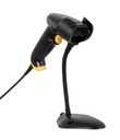 Lector de codigo de barras techzone tzbesc4, 1d y 2d, usb + rs232, escanea qr