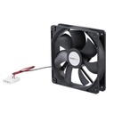 Ventilador de gabinete caja de computadora 120x25mm conector lp.