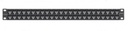 Patch panel z-max categoría 6a, blindado, de 48 puertos, plano, 1ur