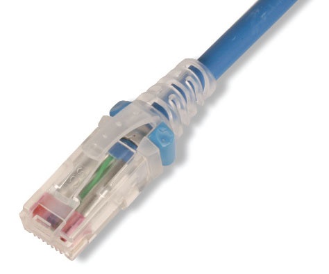 Patch cord mc6 modular cat6 utp, cm/ls0h, 5ft, color azul