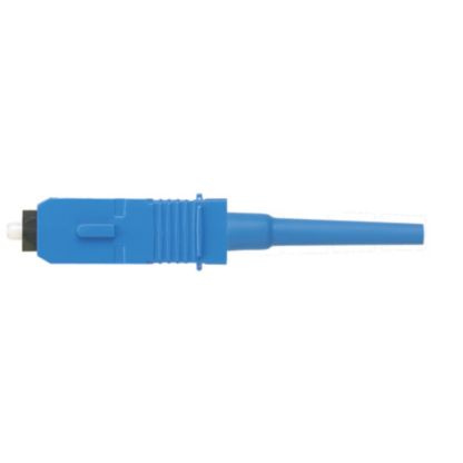 Conector de fibra óptica sc simplex opticam, monomodo 9/125 os2, pre-pulido, color azul