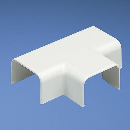 Accesorio en "t", para uso con canaleta ld10, material abs, color blanco mate