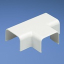 Accesorio en "t", para uso con canaleta ld10, material abs, color blanco mate