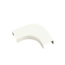 Curva de radio controlado, para uso con canaleta ld3, material abs, color blanco mate