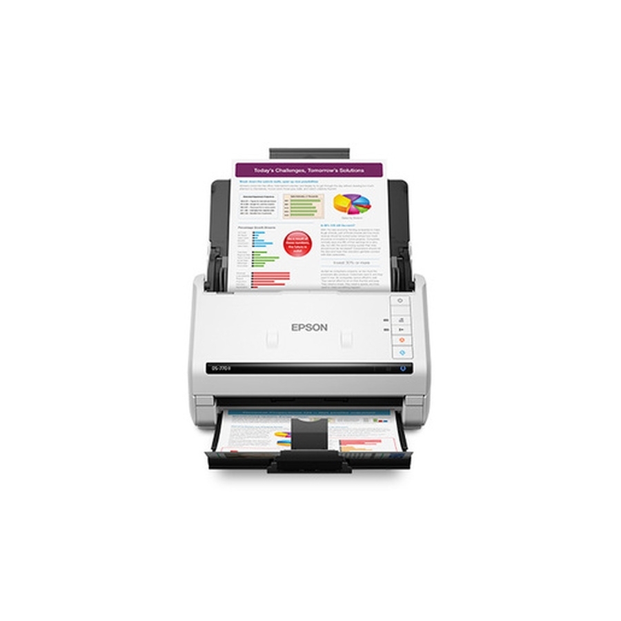 Escáner epson ds-770 ii dúplex resolución 600 dpi