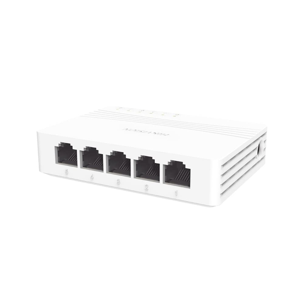 Switch Hikvision Gigabit Ethernet DS-3E0505D-E 5 Puertos 10/100/1000 Mbps 10Gbit/s 2000 Entradas No Administrable