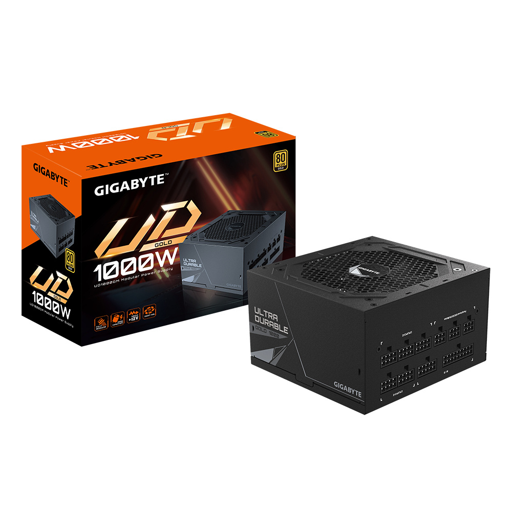 Fuente de poder gigabyte gp-ud1000gm 1000w modular 80 plus gold
