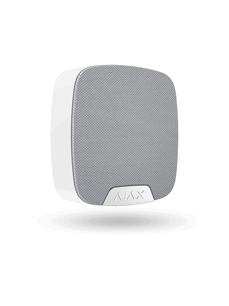 Ajax homesiren w - sirena interior inalámbrica. color blanco