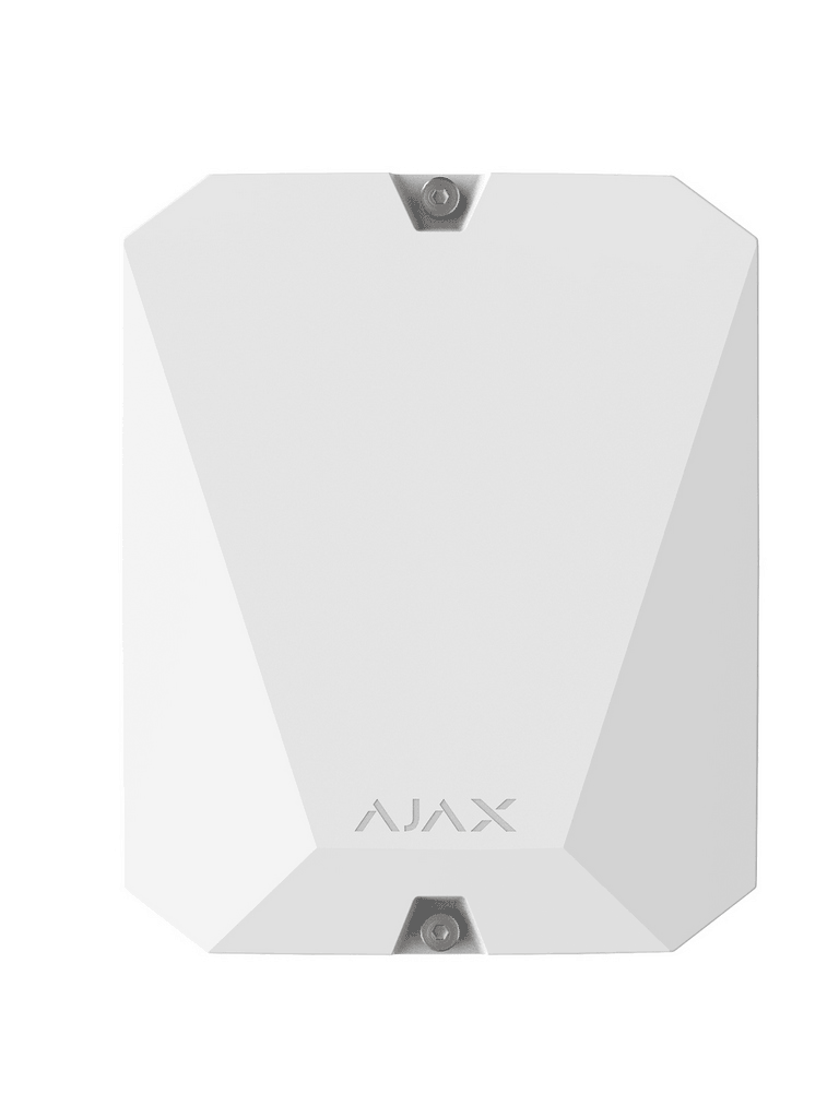 Ajax  multitransmitter w  - módulo para conectar  alarma cableada a ajax y gestionar la seguridad a través de la app. color blan