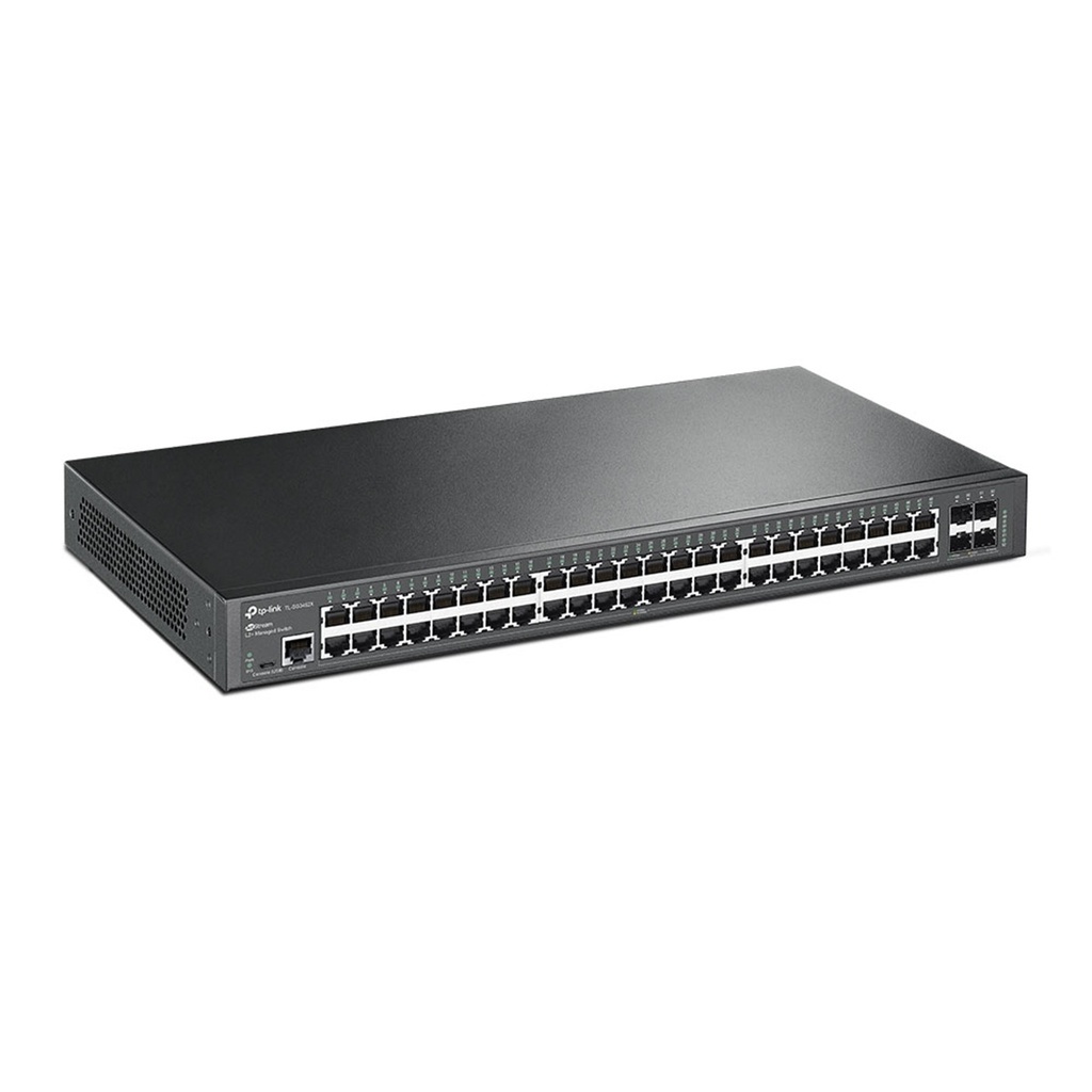Switch Administrable TP-Link TL-SG3452X 48x RJ-45 10/100/1000 Mbps + 4 Puertos 10 Giga SFP+
