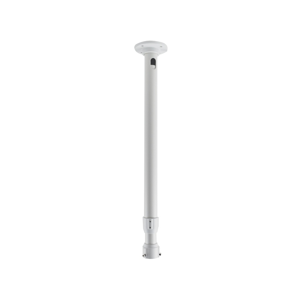 Montaje de techo telescópico tipo tubo para ptz hikvision, largo 60 cm - 120 cm