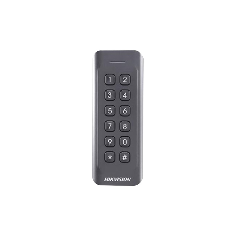 Lector de tarjetas prox em y contraseñas / exterior ip65 / wiegand / compatible con cualquier panel / perfil delgado y estetico 