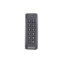 Lector de tarjetas prox em y contraseñas / exterior ip65 / wiegand / compatible con cualquier panel / perfil delgado y estetico 