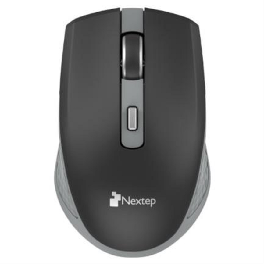 Mouse Nextep Óptico NE-413NG Inalámbrico Recargable RF 1600DPI