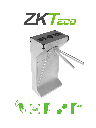 ZKTECO TS1000D - Torniquete Bidireccional / Acero SUS304 / 110V / 25 a 30 x Min / Carril 50 cm / Exterior Protegido / 1 millón d