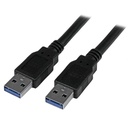 Cable de 1.8m usb 3.0 superspeed a macho a a macho color negro - startech.com mod. usb3saa6bk
